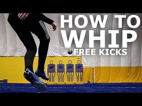 How To Whip A Ball | Step By Step Free Kick Shooting Tutorial