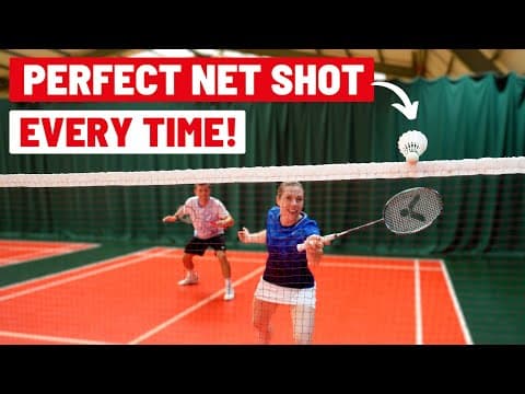 How To Play A Perfect Doubles Net Shot EVERY TIME - Forehand Side