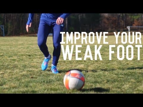 How To Shoot With Both Feet | The Ultimate Guide To Improving Your Weak Foot