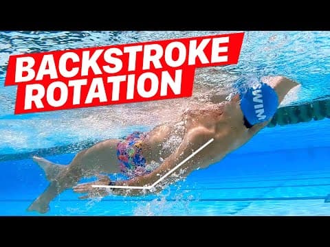 Perfect Backstroke Technique: Pull and Rotation