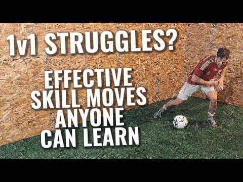 9 Cool Soccer Skill Moves To Learn | Best Soccer Moves To Beat More Defenders | 1v1 Soccer Skills