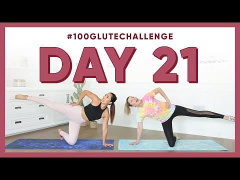 Day 21: Elevated Leg Circles! | 100 Glute Challenge w/ Grace Helbig
