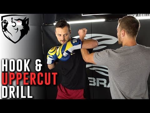 Teaching the Hook & Uppercut to Beginners: "Bicep on Forearm"