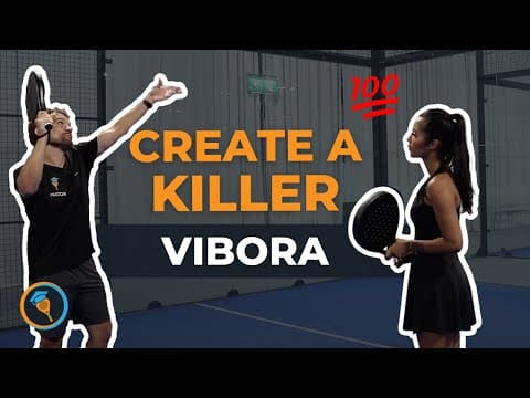 Training VIBORA SPIN - Padel Lesson Vlog