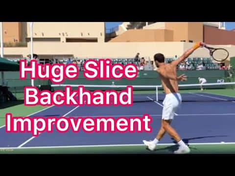 3 Awesome Slice Backhand Tips (Grigor Dimitrov Tennis Technique)