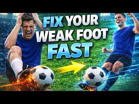 Get a Better Weak Foot Fast in Soccer (1 Day Training)