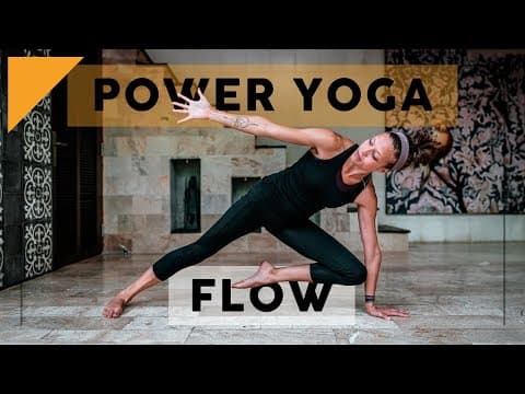 Build Full Body Strength with This 35 Min Bodyweight Yoga Workout