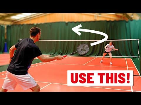 How To Play A Deceptive Drive In Badminton