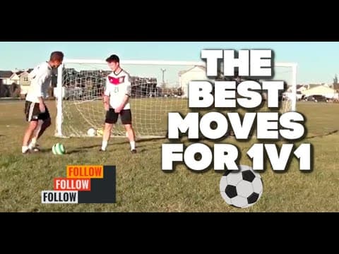 BEST SOCCER MOVES FOR 1V1 SITUATIONS | Easy Soccer Moves & Match Skills For 1v1 Soccer Attacking