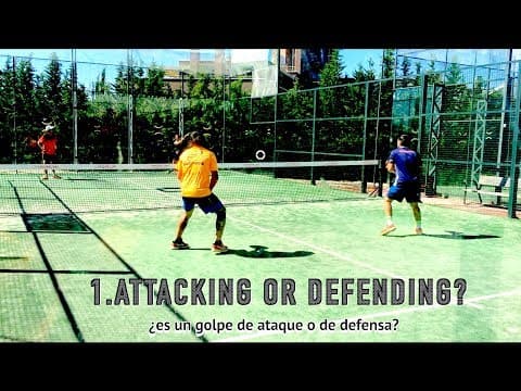 THE LOB IN PADEL. ¿ AN ATTACKING OR DEFENDING SHOT?