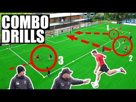 ⚽️Pro Finishing Drill | INSANE 3 Shot Shooting Drill | Joner Football 🔥