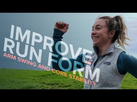 Improve Your Running Form | Arm Swing & Core Stability