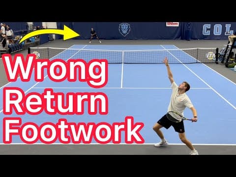 The Return of Serve Mistake You Don't Know You're Making