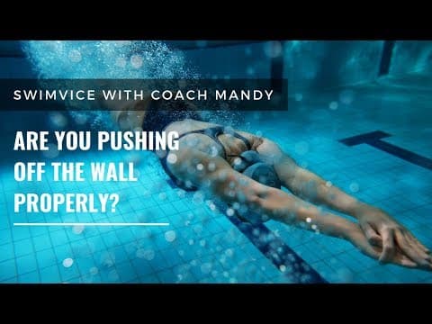 How the Push Off Affects Your Speed in Swimming!