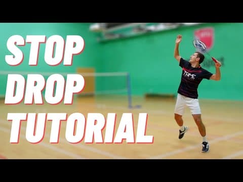How To Hit A Deceptive Drop Shot In Badminton - Step-by-Step Tutorial!