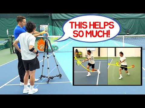 The ONLY way to Improve Your Tennis (Two-Handed Backhand Lesson)