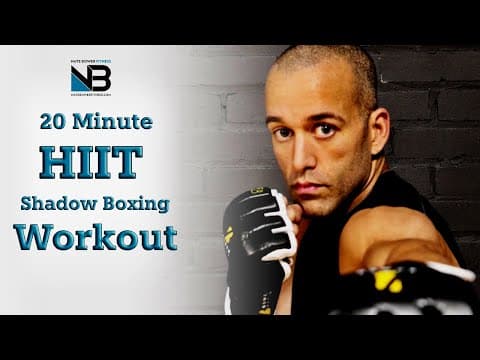 Calorie Killer 20 Minute Shadow Boxing HIIT Workout for Beginners at HOME