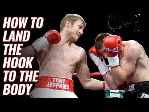 How to land the hook to the body from an Olympic medallist